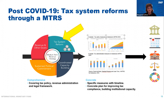 A zoom screenshot from the PCT-ADB MTRS small states workshop featuring Margaret Cotton