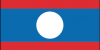 Lao People's Democratic Republic Flag