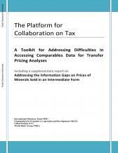 REVISED PUBLIC toolkit on comparability and mineral pricing